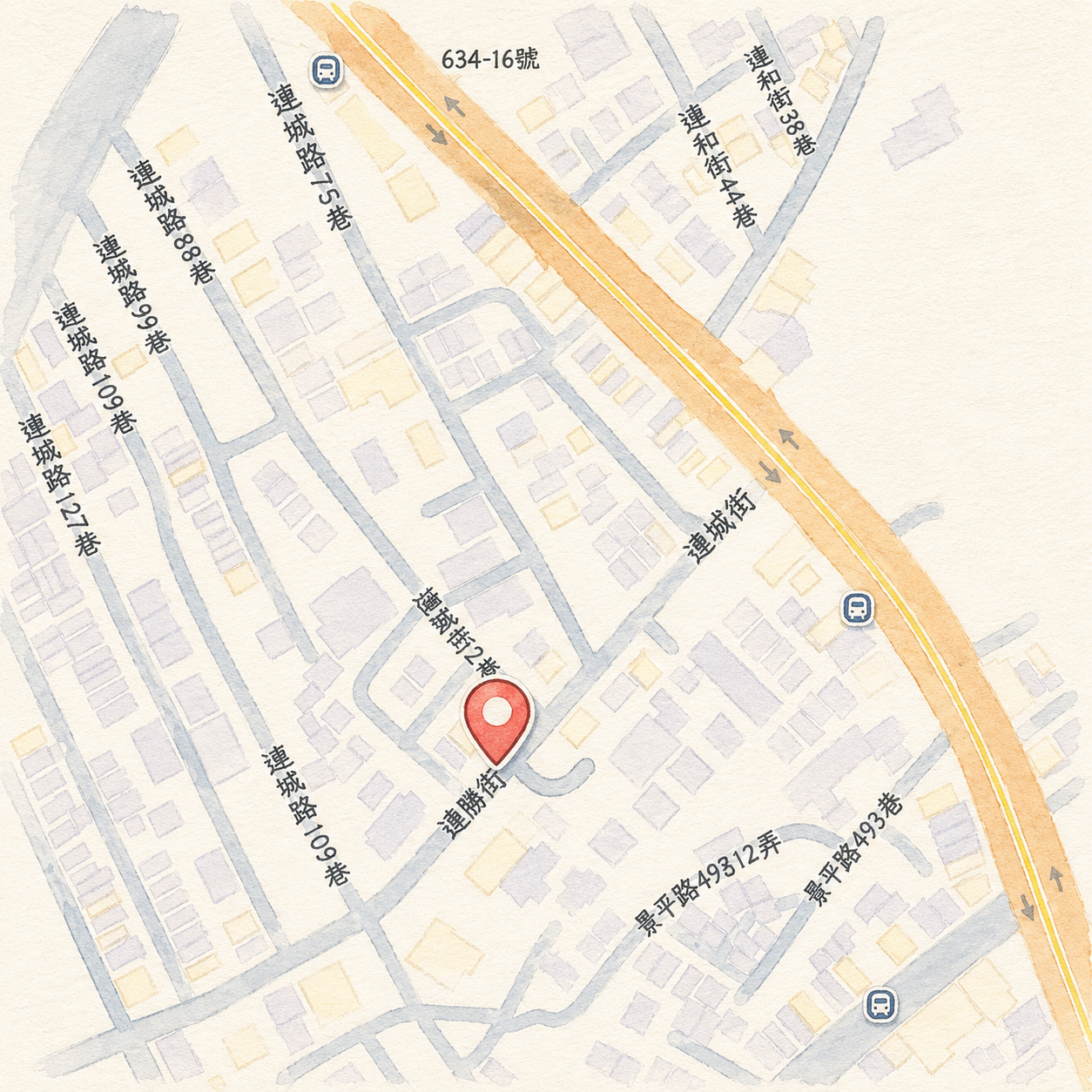 中和館周邊地圖